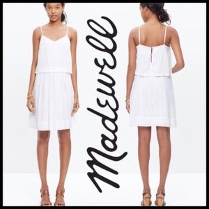 Madewell white Eyelet dress size 2